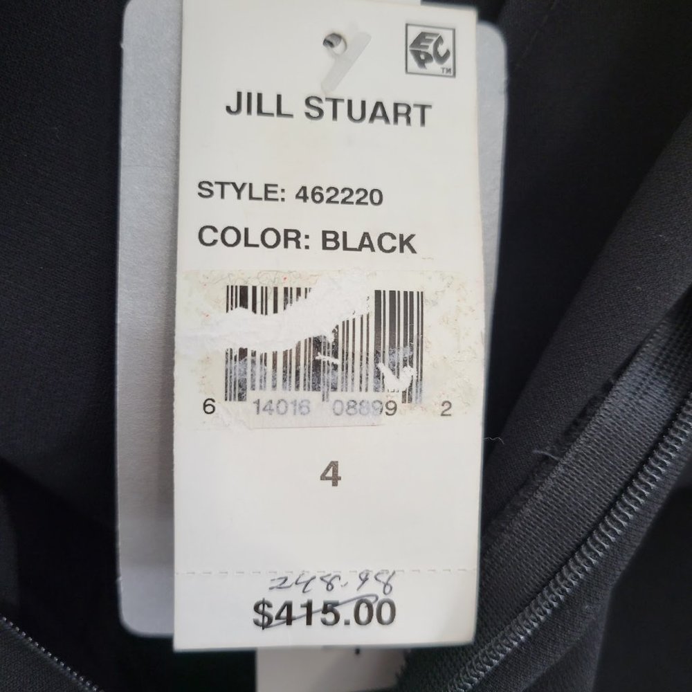 NWT- JILL by JILL Stuart Dotted Mesh Gown maxi dress Sz 4 - Picture 10 of 11